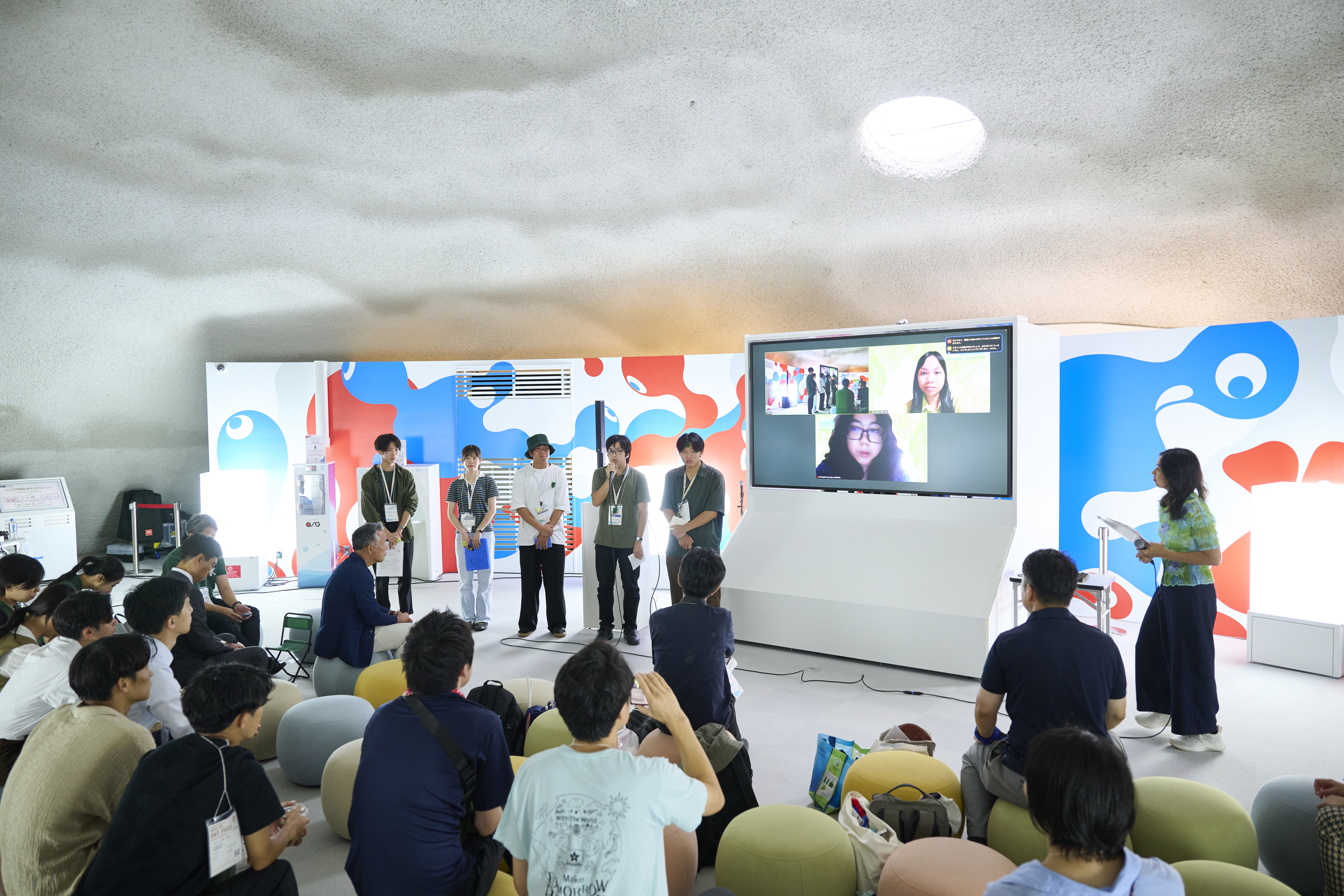 大阪・関西万博のサステナドームでアクションプランを発表